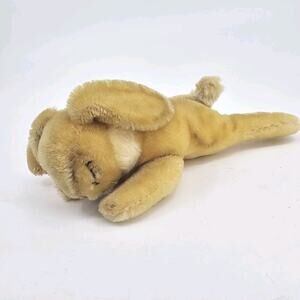 Vintage 1950's Steiff Floppy Bunny Rabbit Mohair 7317 WITH TAG Germany RARE